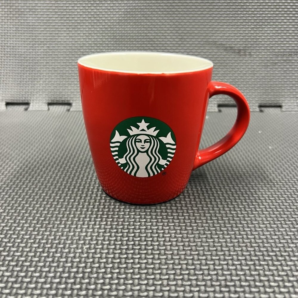 2021 Red Siren Starbucks Mug Red Classic Logo 12oz  Coffee Cup